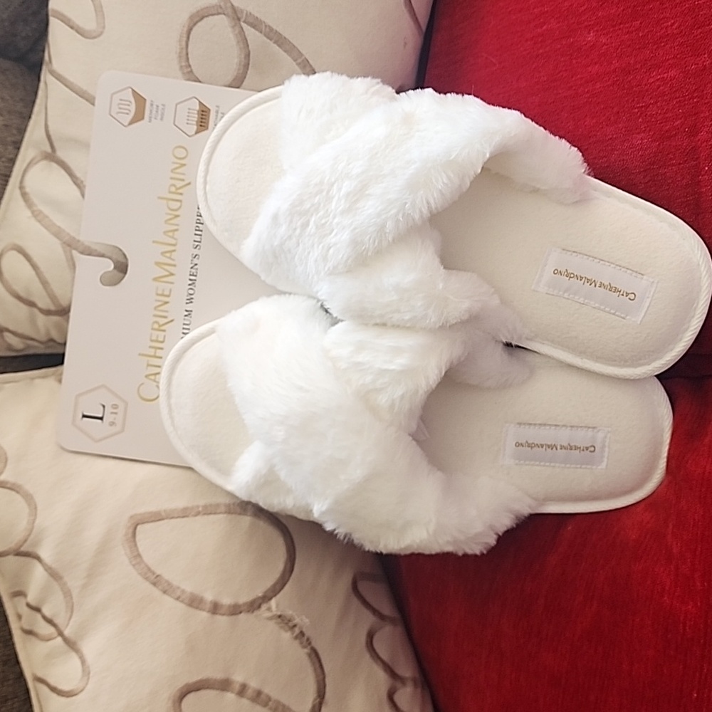 CATHERINE MALANDRINO Premium Women's Slippers NWT